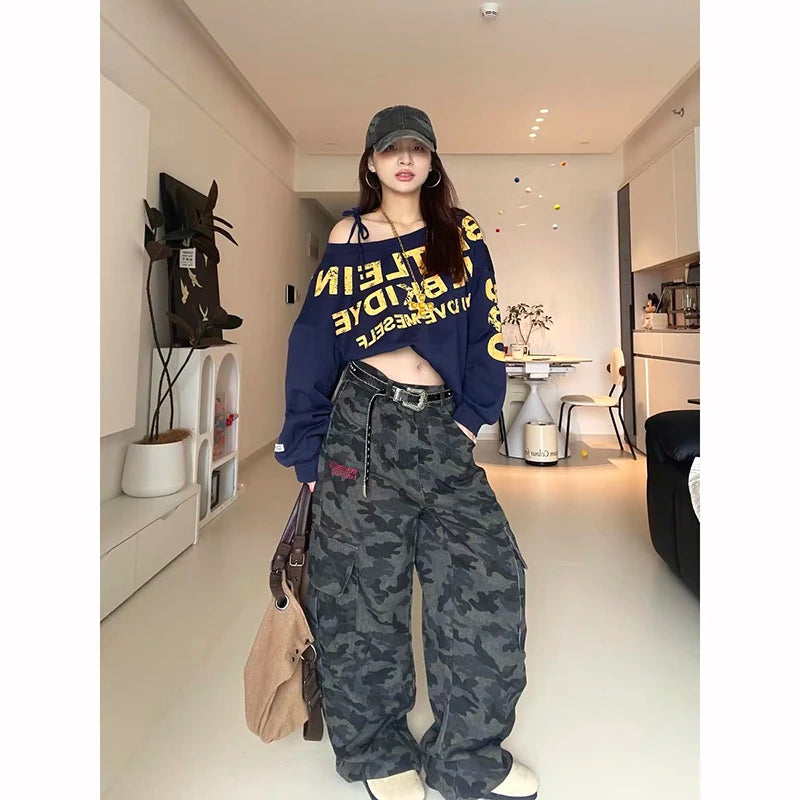 Camouflage Baggy Women